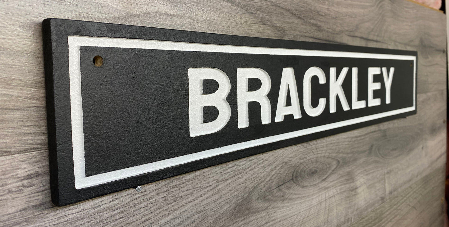 Brackley, Prince Edward Island Road Sign