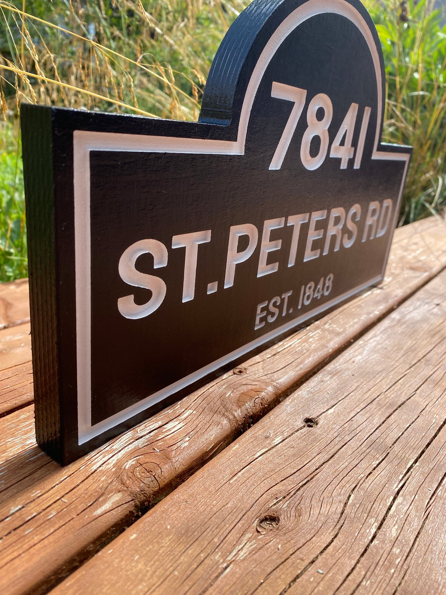 Door Number& Street Sign