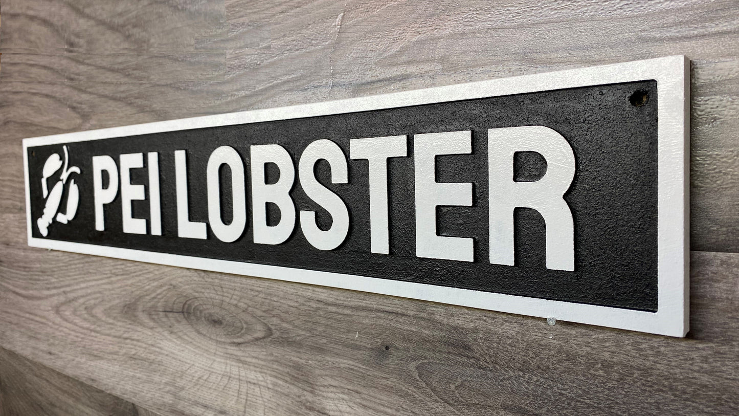 PEI Lobster Sign