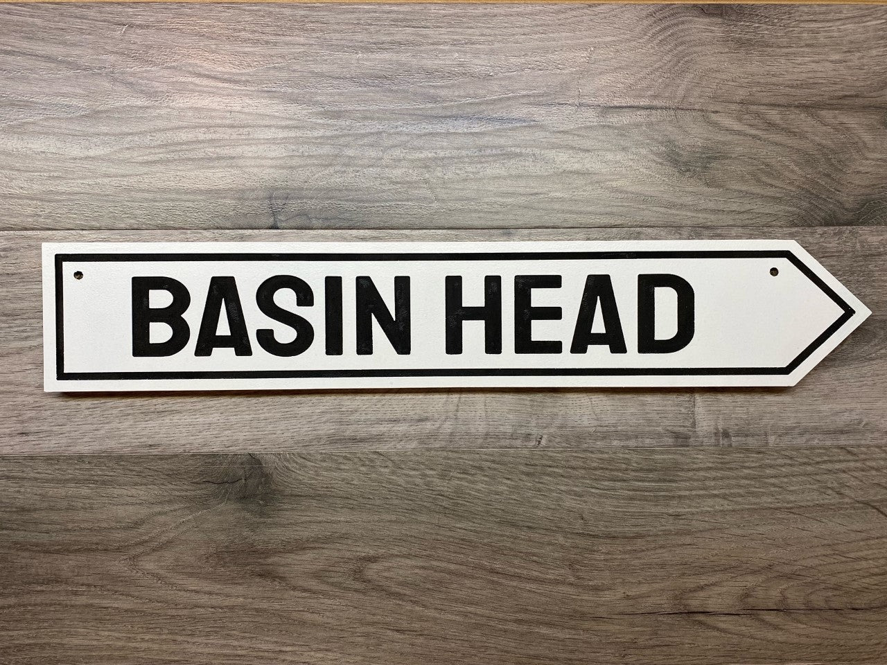 Basin Head, Prince Edward Island Sign