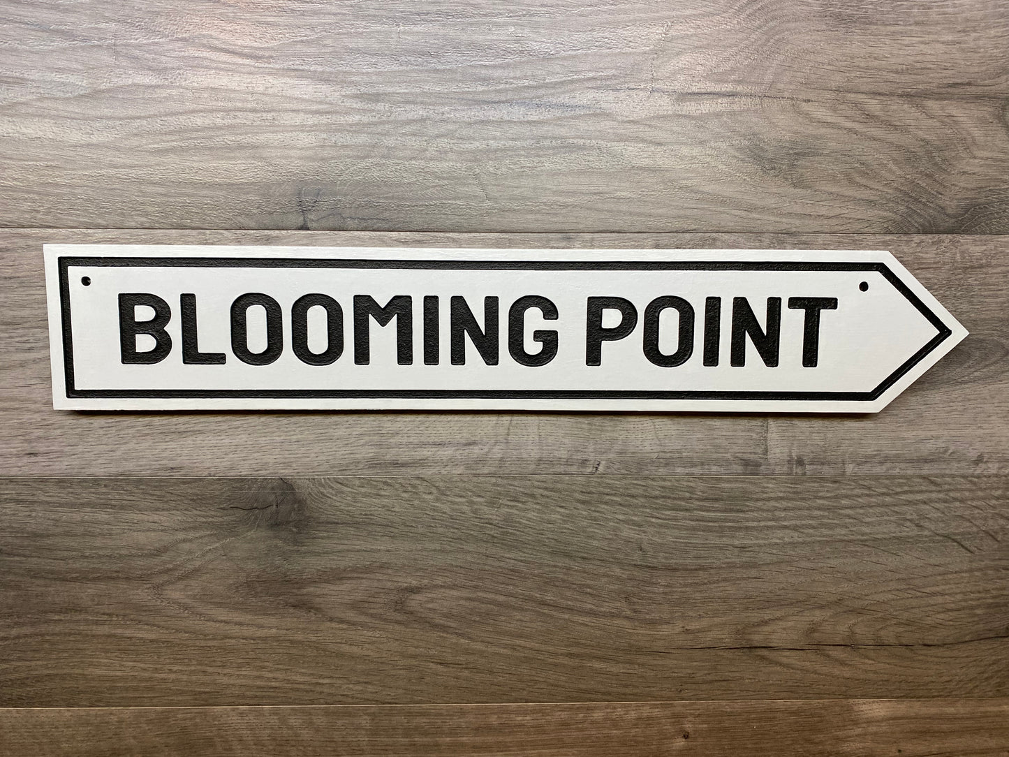 Blooming Point, Prince Edward Island Sign