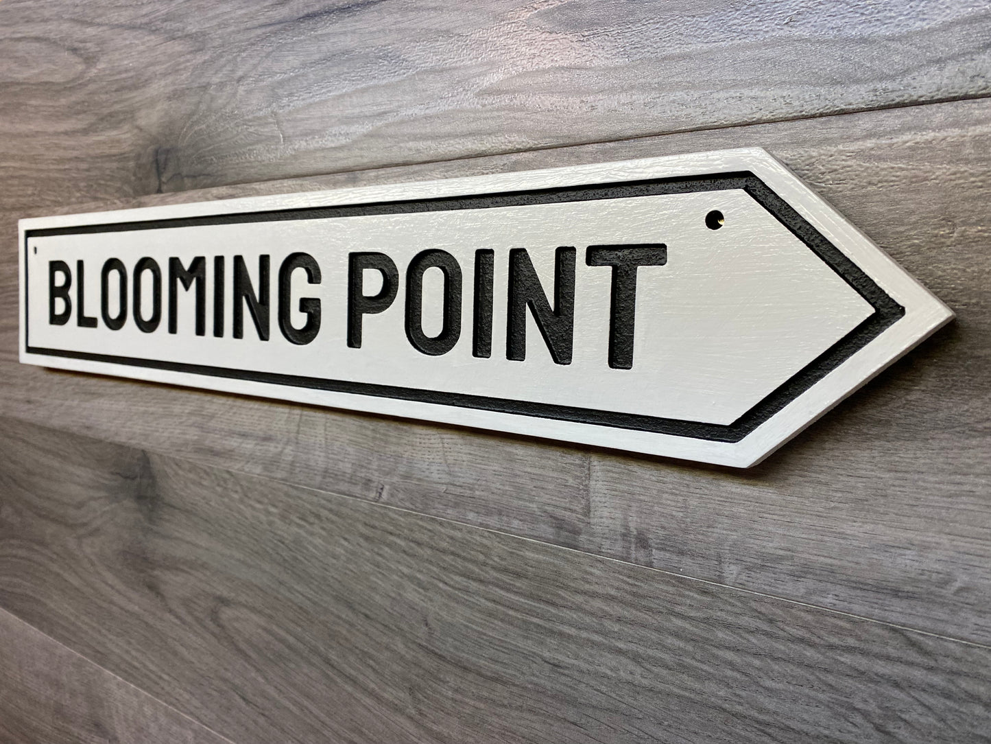 Blooming Point, Prince Edward Island Sign