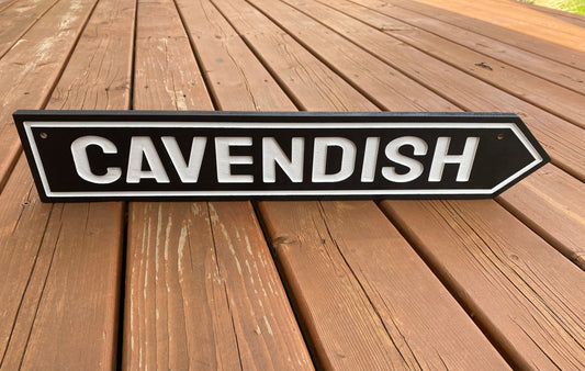 Cavendish, Prince Edward Island Sign