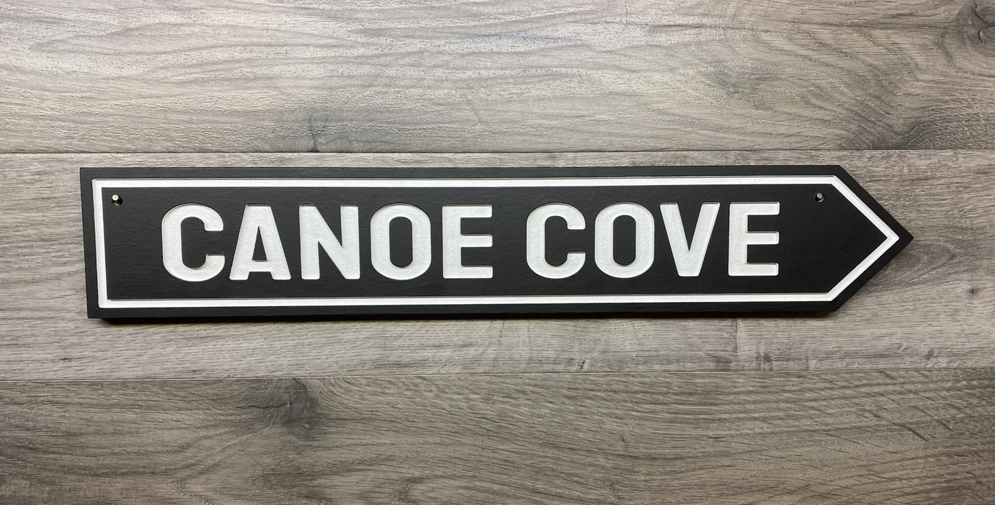 Canoe Cove, Prince Edward Island Sign