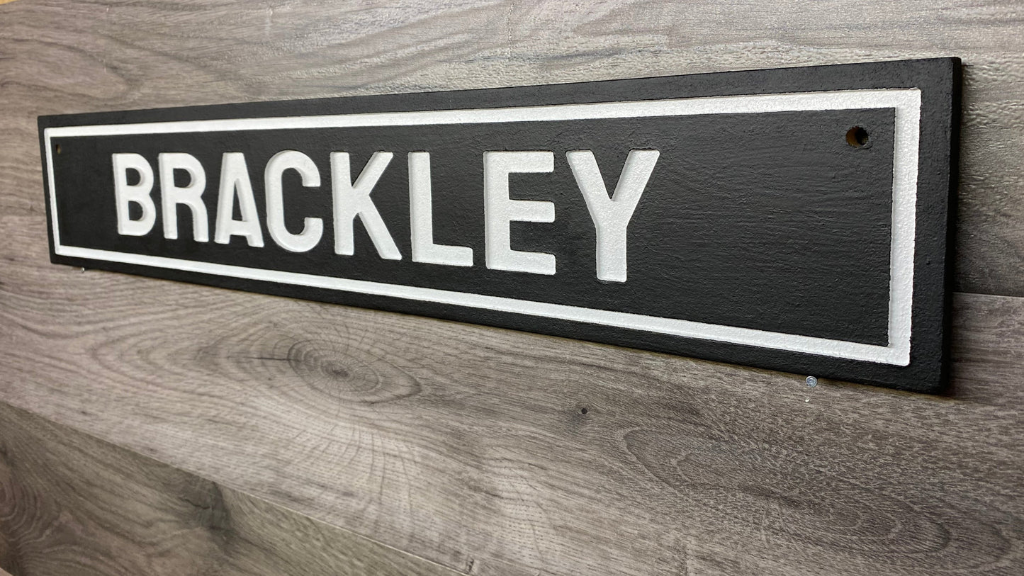 Brackley, Prince Edward Island Road Sign