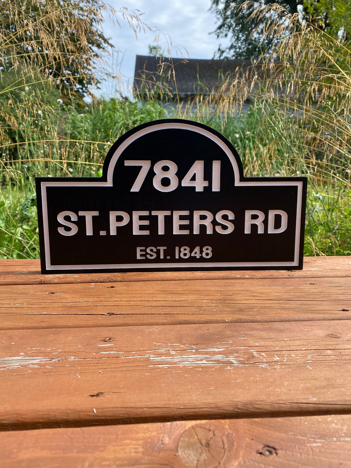 Door Number& Street Sign