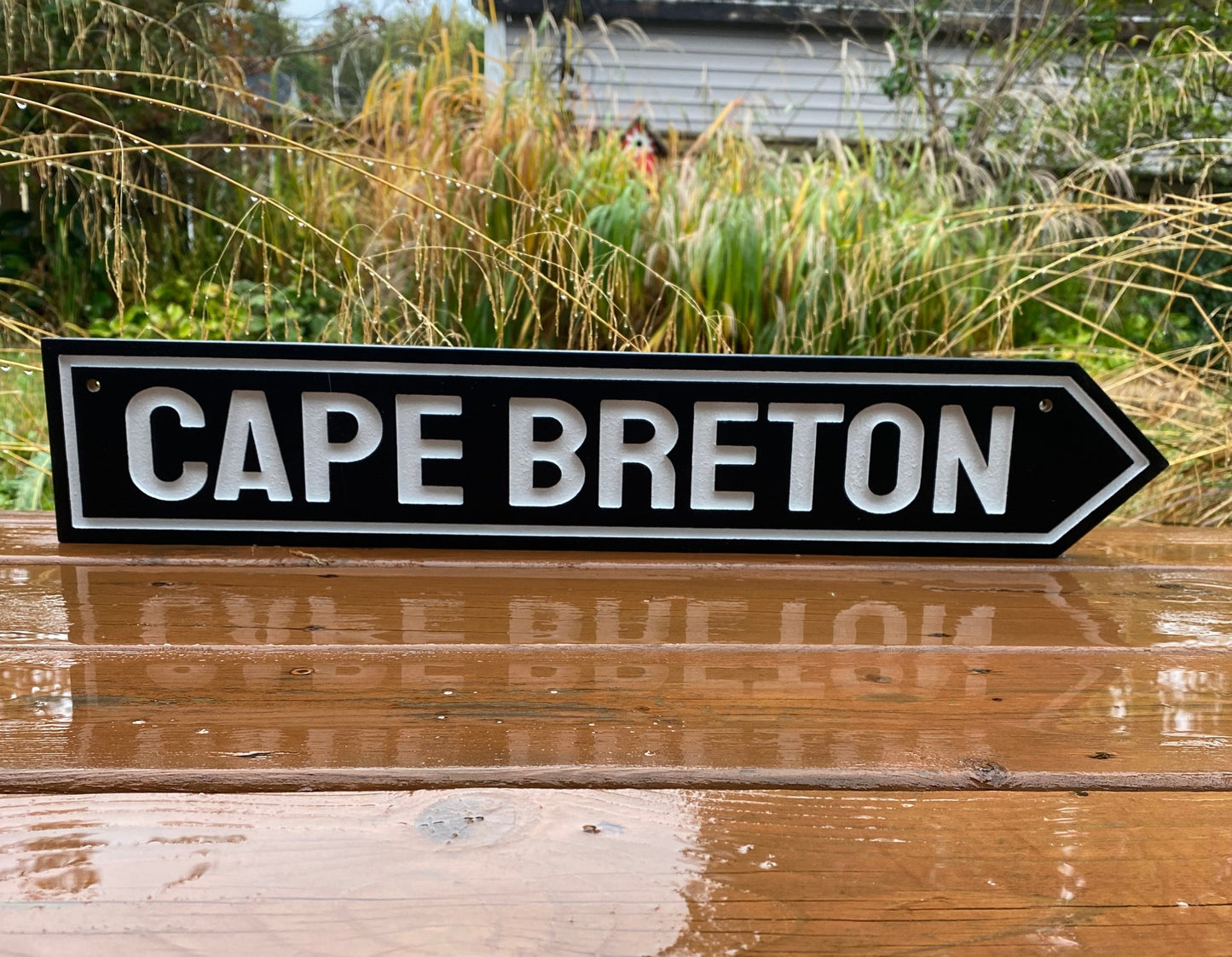 Cape Breton, Nova Scotia Sign