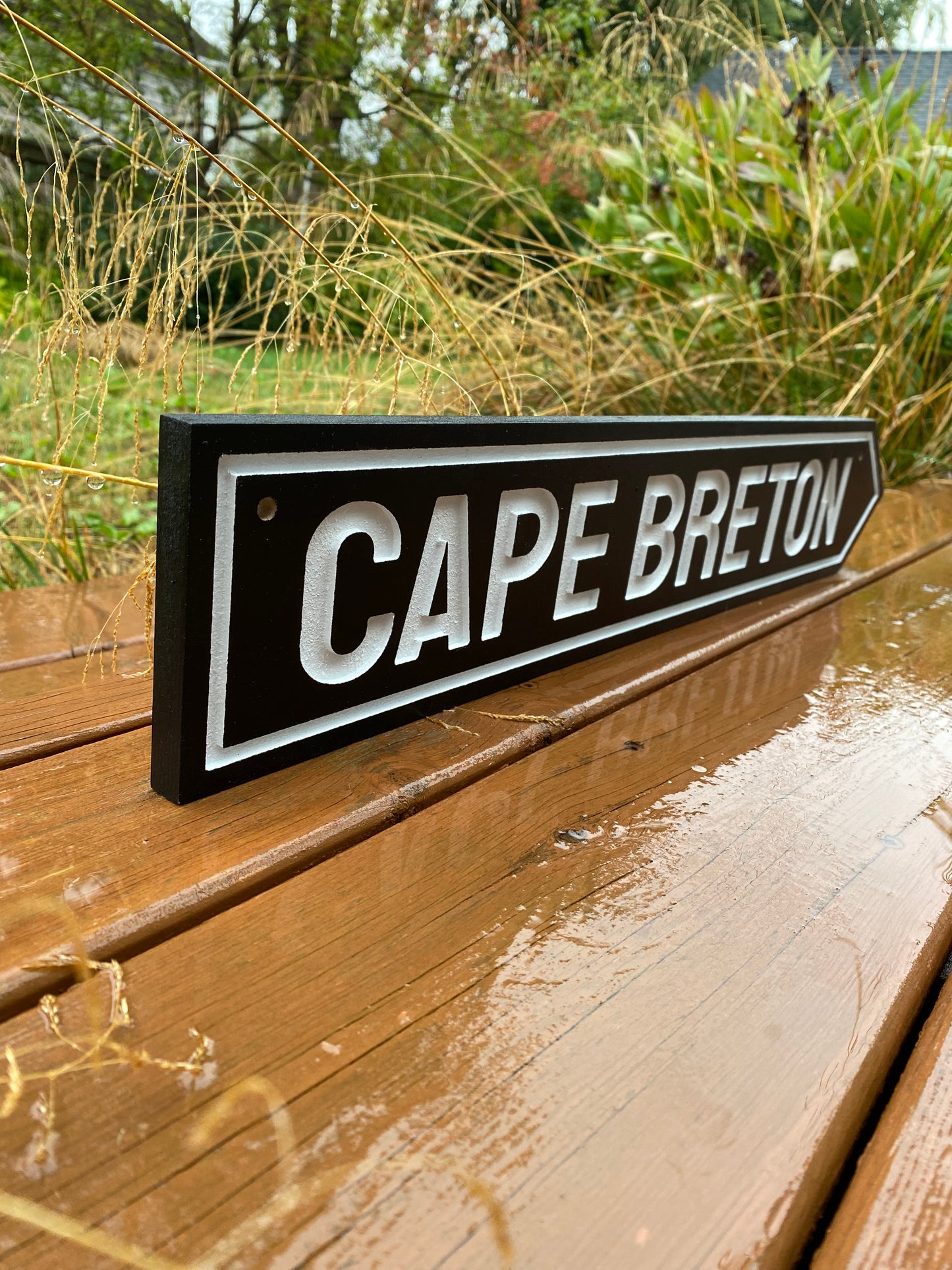 Cape Breton, Nova Scotia Sign