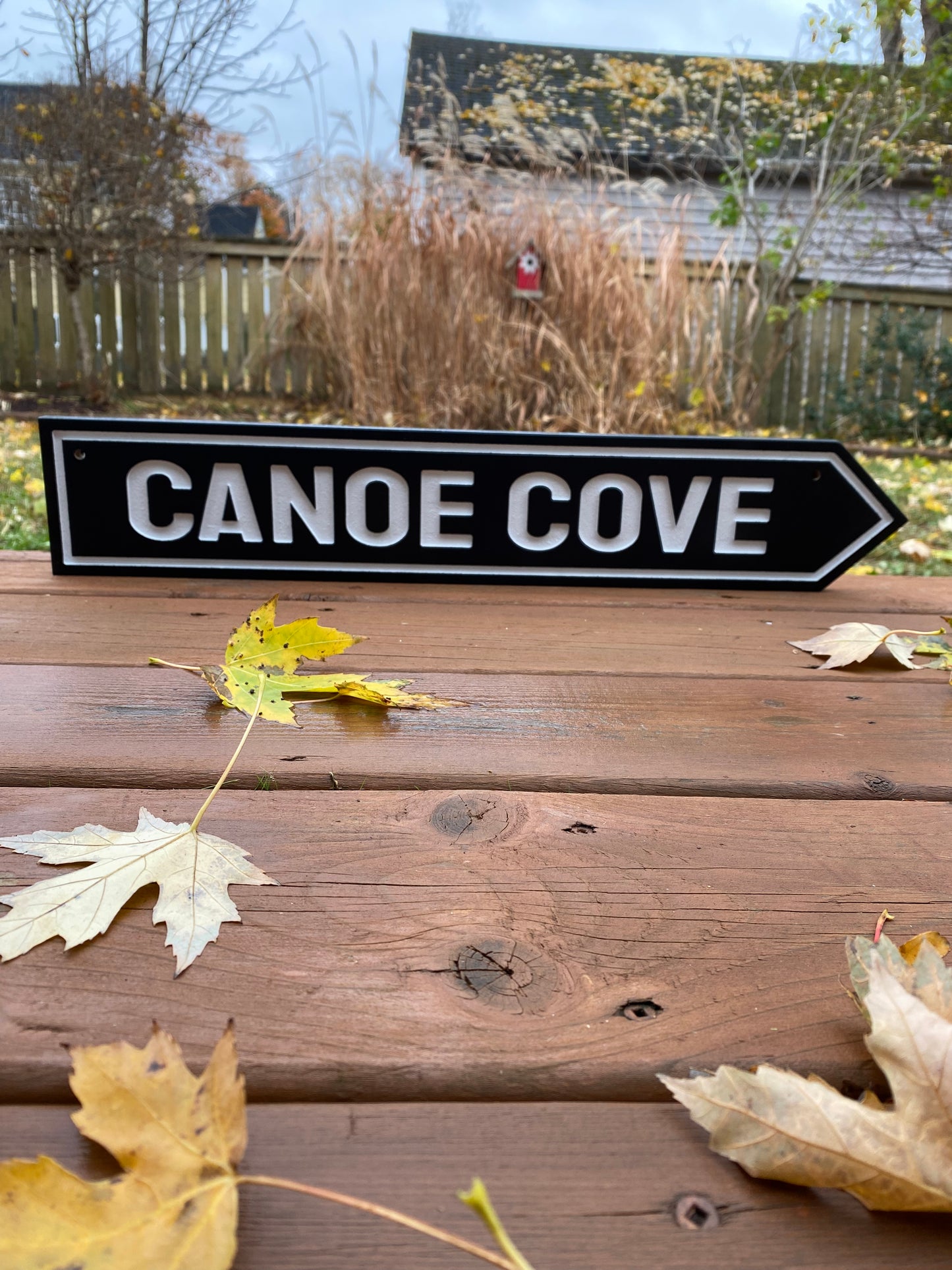 Canoe Cove, Prince Edward Island Sign