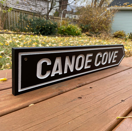 Canoe Cove, Prince Edward Island Sign