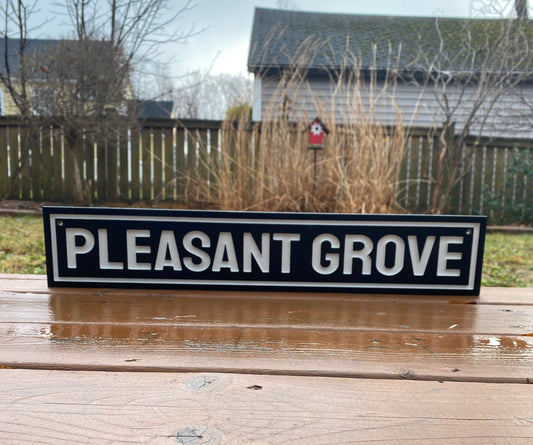Pleasant Grove, Prince Edward Island Sign