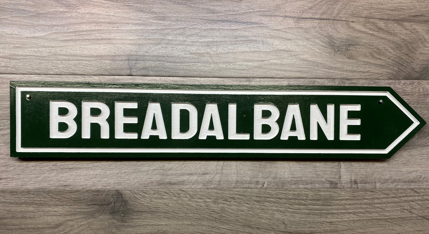 Breadalbane, Prince Edward Island Sign