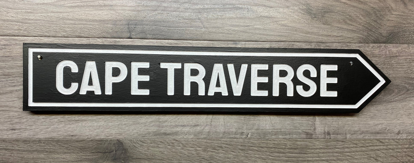 Cape Traverse, Prince Edward Island Sign