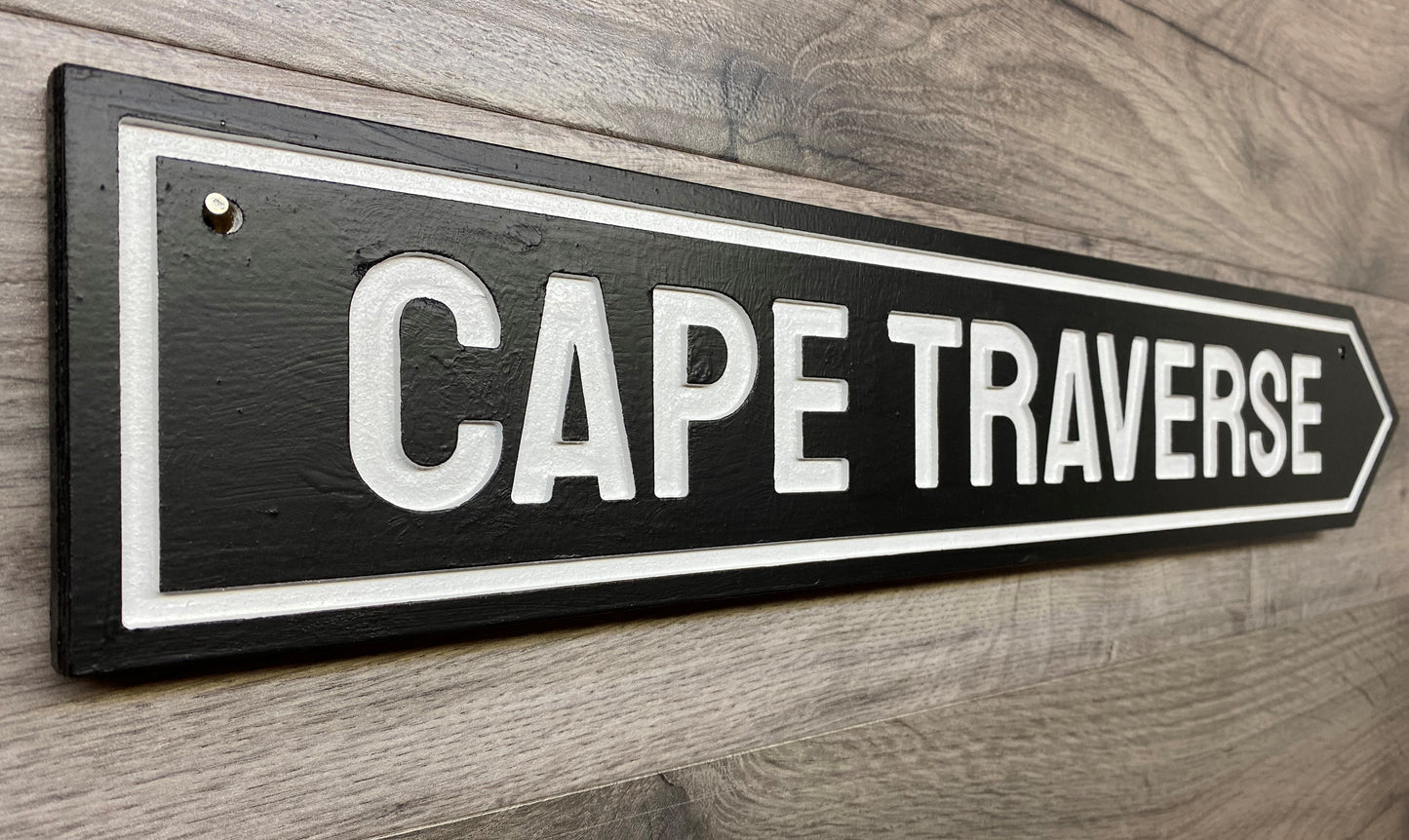 Cape Traverse, Prince Edward Island Sign