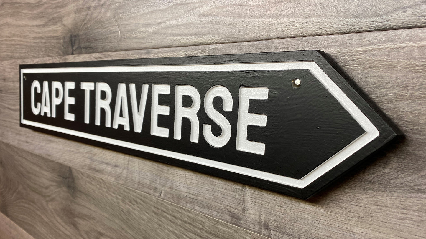 Cape Traverse, Prince Edward Island Sign