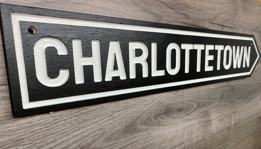 Charlottetown, Prince Edward Island Sign