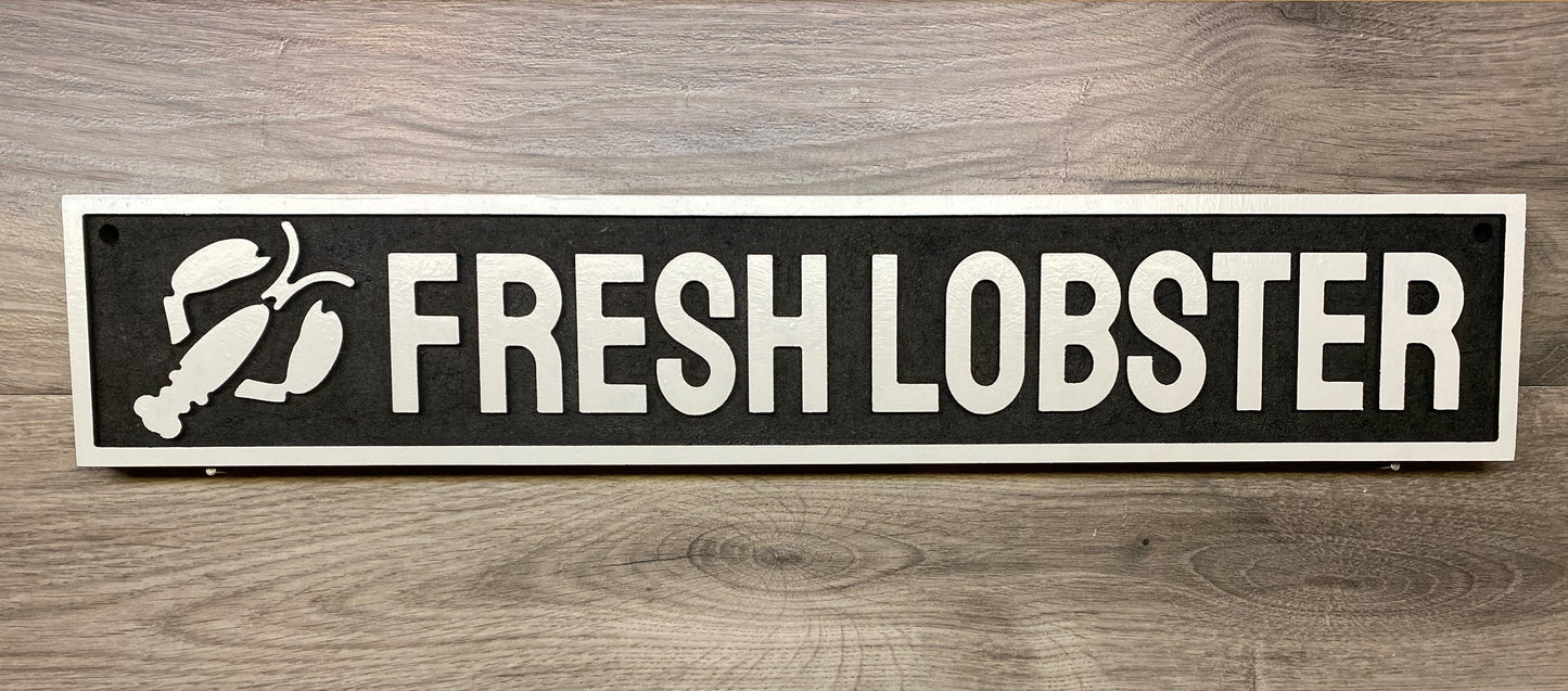 Fresh Lobster Sign