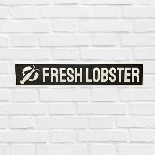 Fresh Lobster Sign
