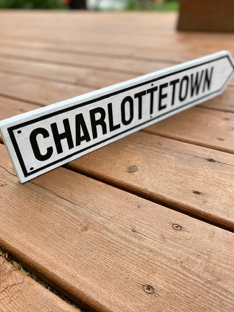 Charlottetown, Prince Edward Island Sign