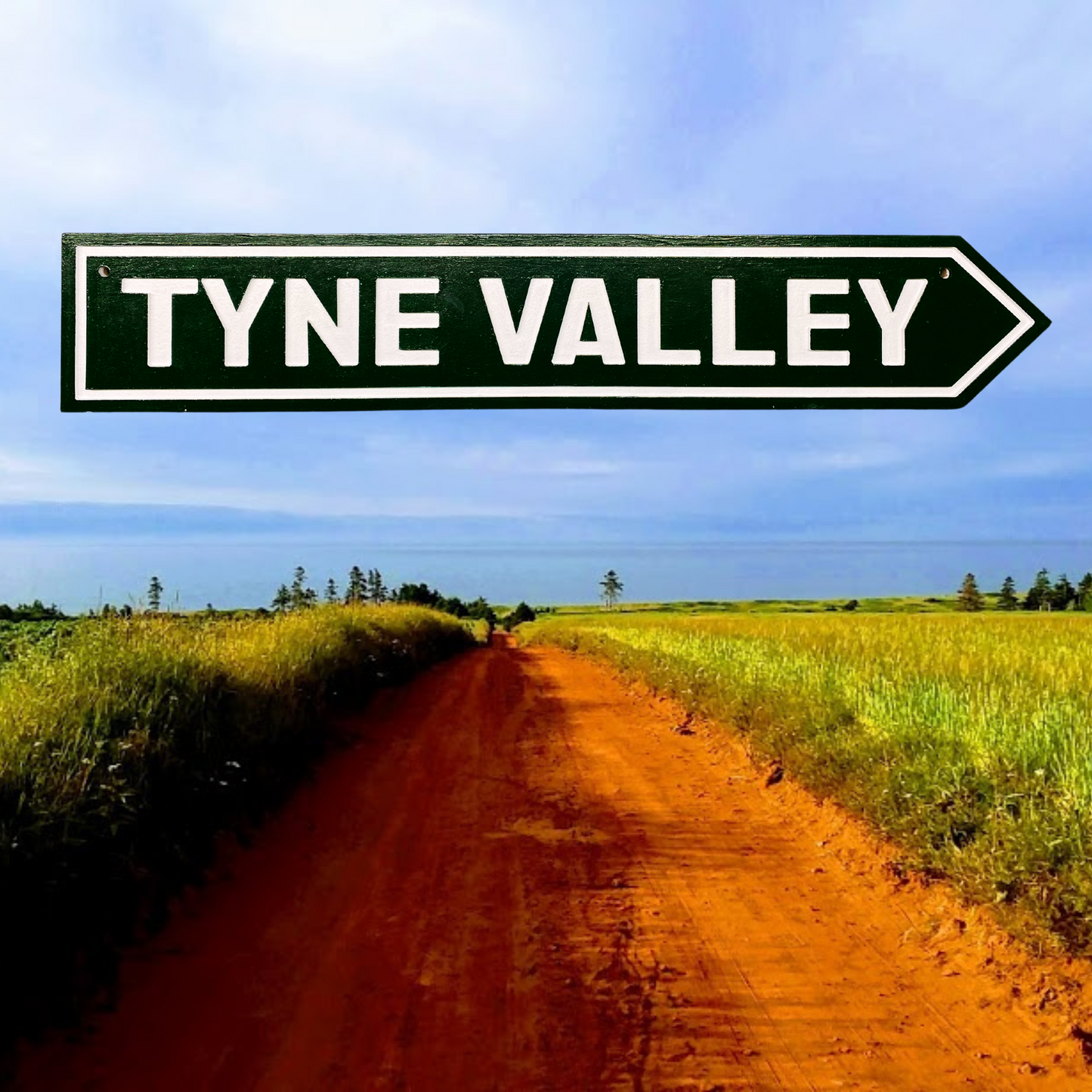 Tyne Valley, Prince Edward Island Sign