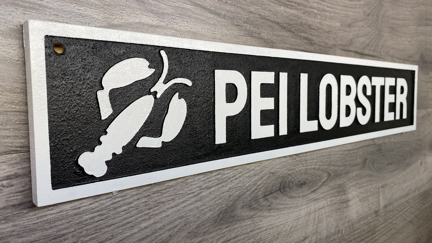 PEI Lobster Sign