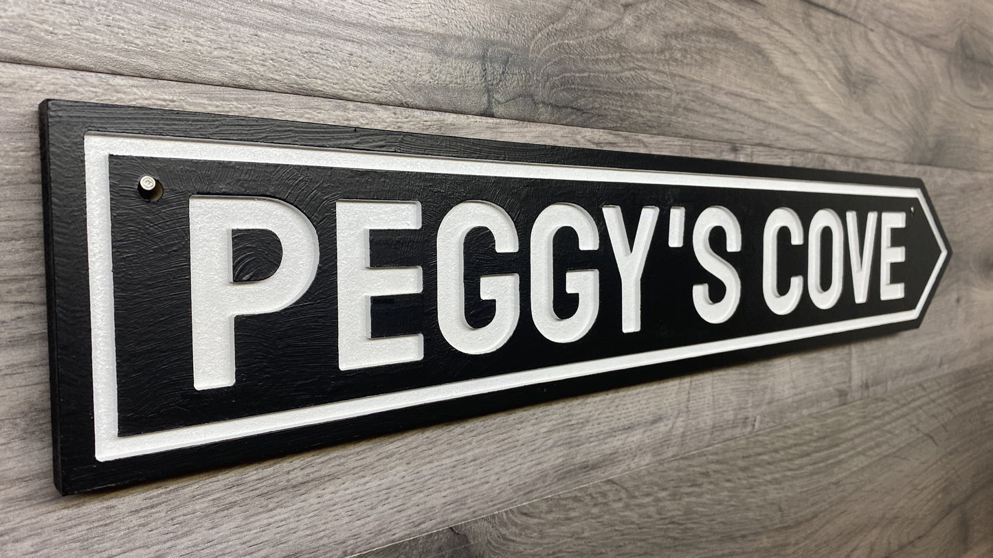 Peggy's Cove, Nova Scotia Sign