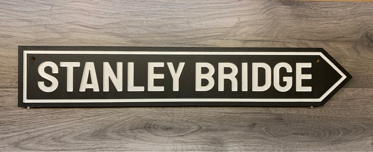 Stanley Bridge, Prince Edward Island Sign