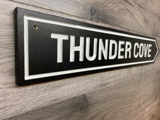 Thunder Cove, Prince Edward Island Sign