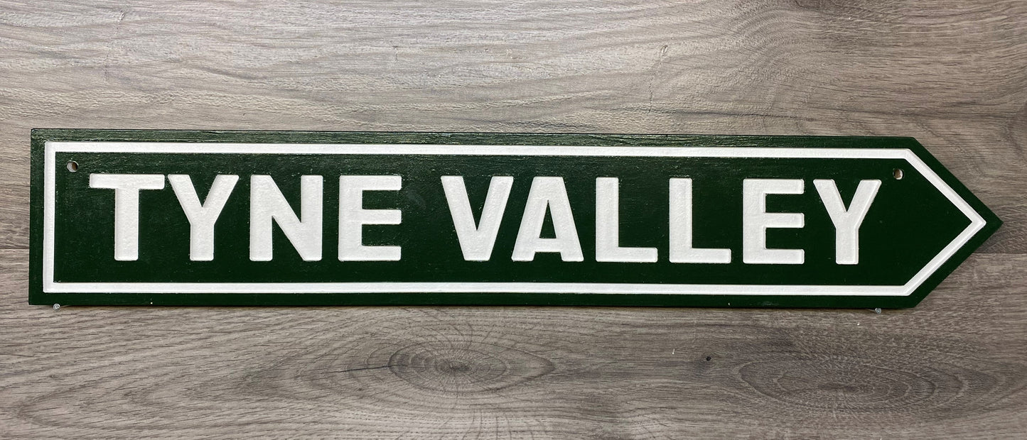 Tyne Valley, Prince Edward Island Sign