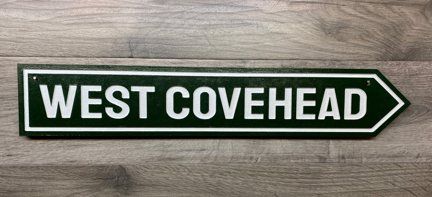 West Covehead, Prince Edward Island Sign