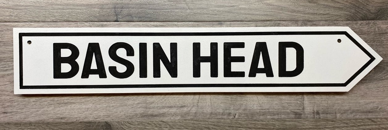 Basin Head, Prince Edward Island Sign