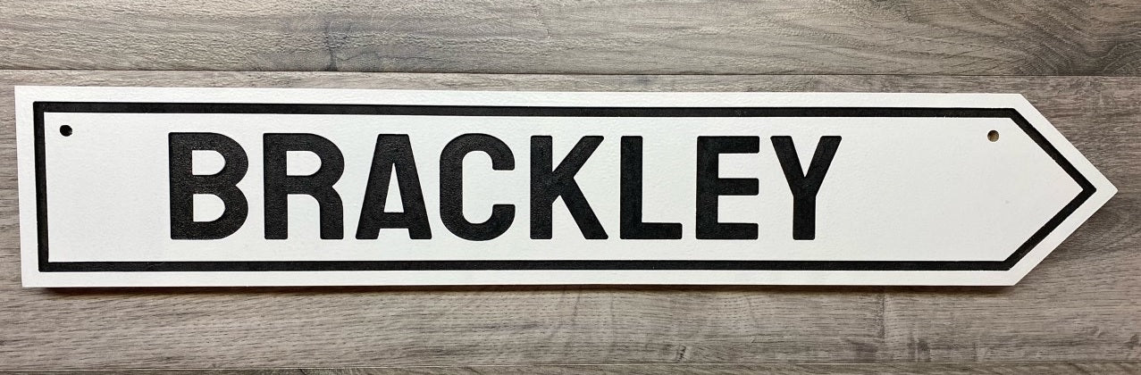 Brackley, Prince Edward Island Road Sign