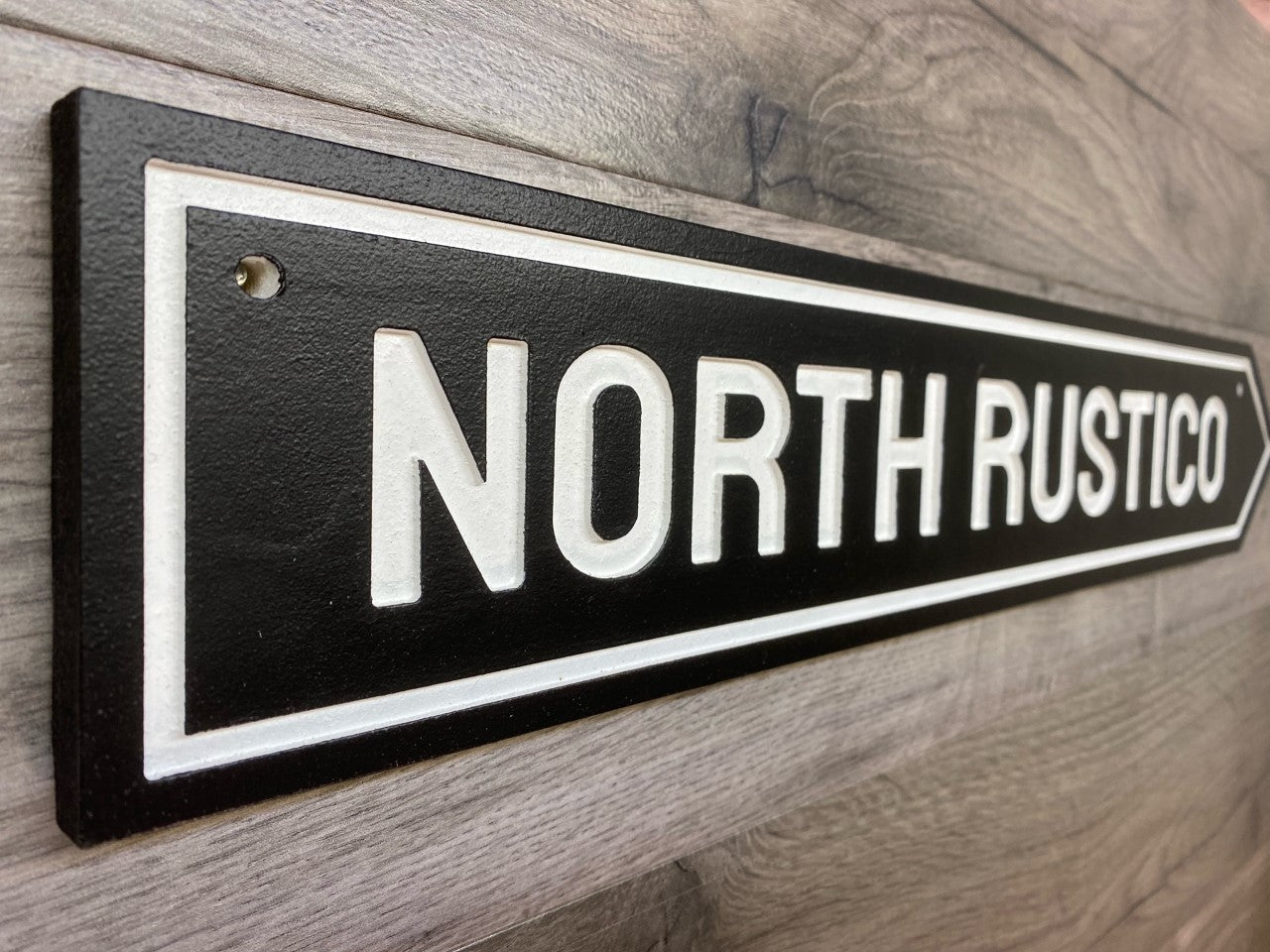 North Rustico, Prince Edward Island Road Sign