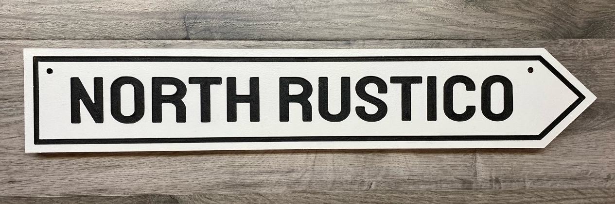 North Rustico, Prince Edward Island Road Sign